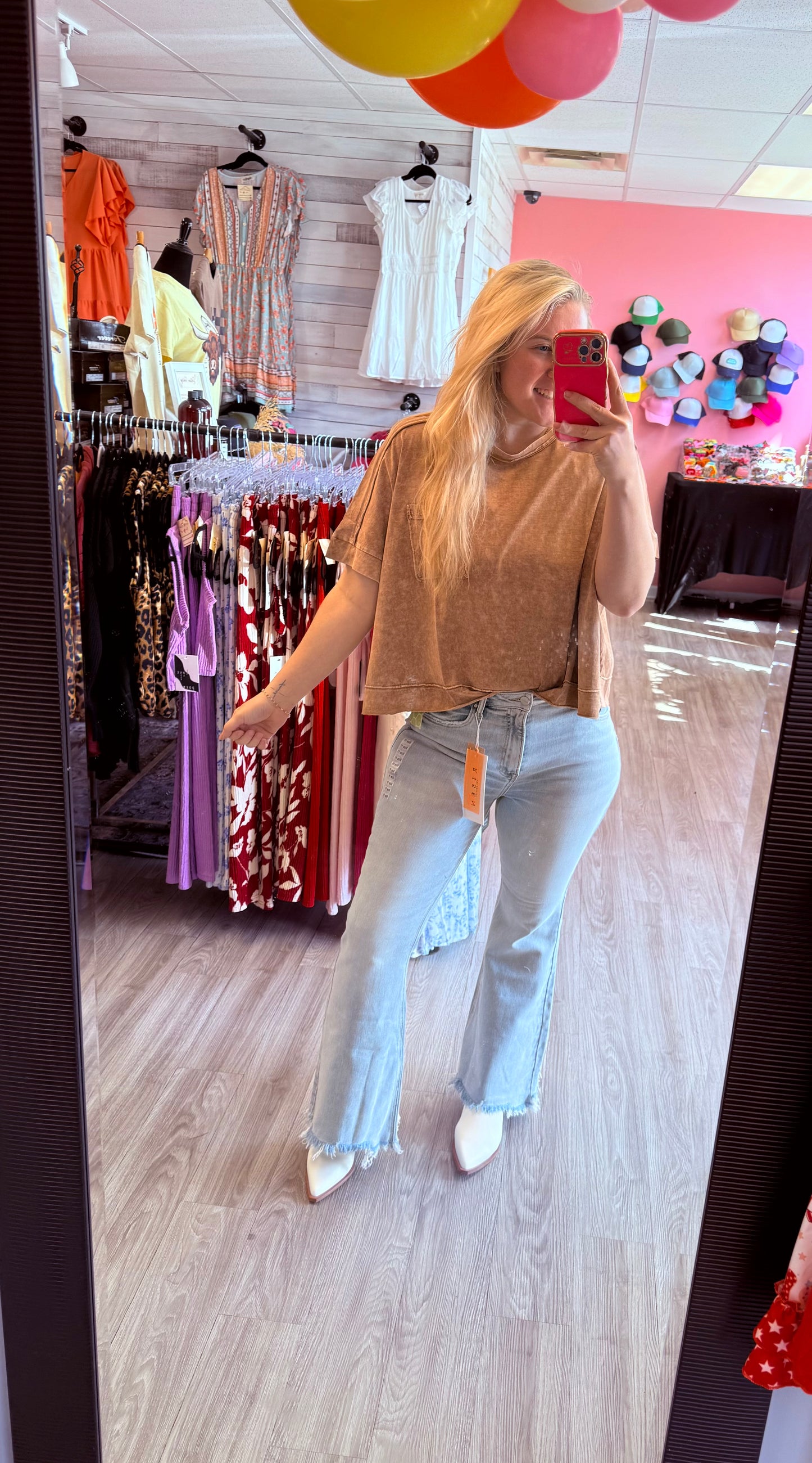 Cropped Boxy Tee
