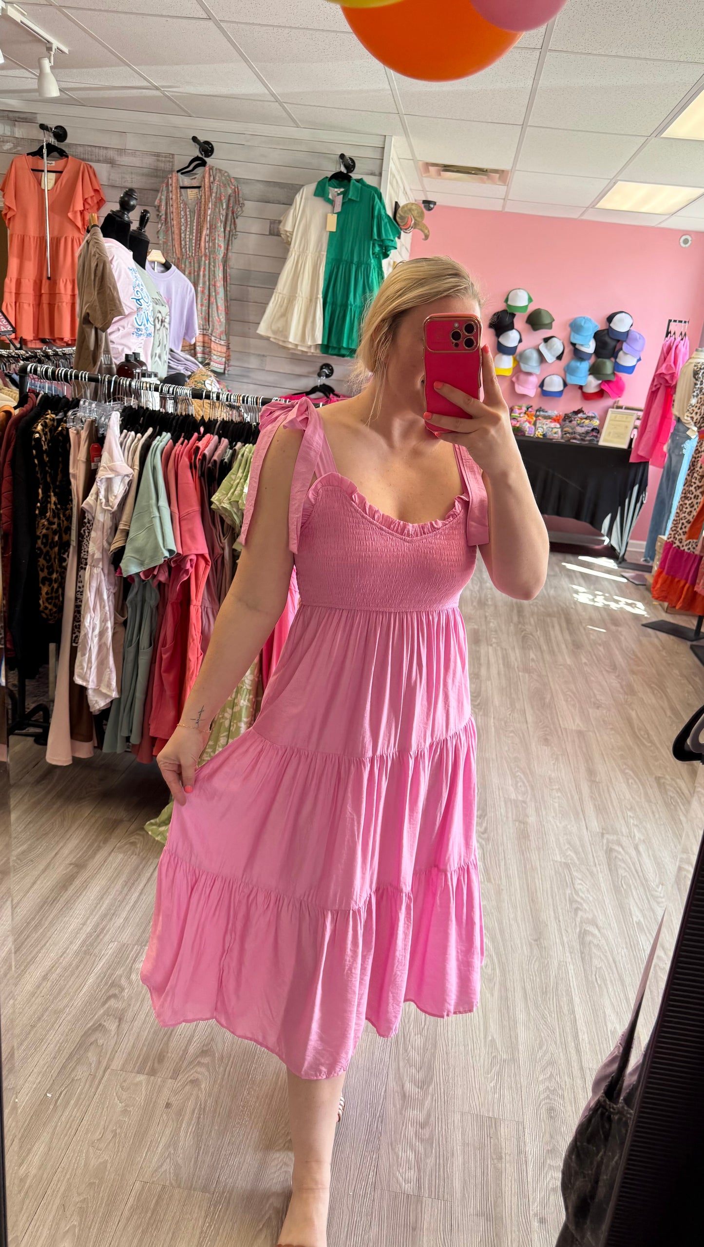Sweetheart Tiered Dress