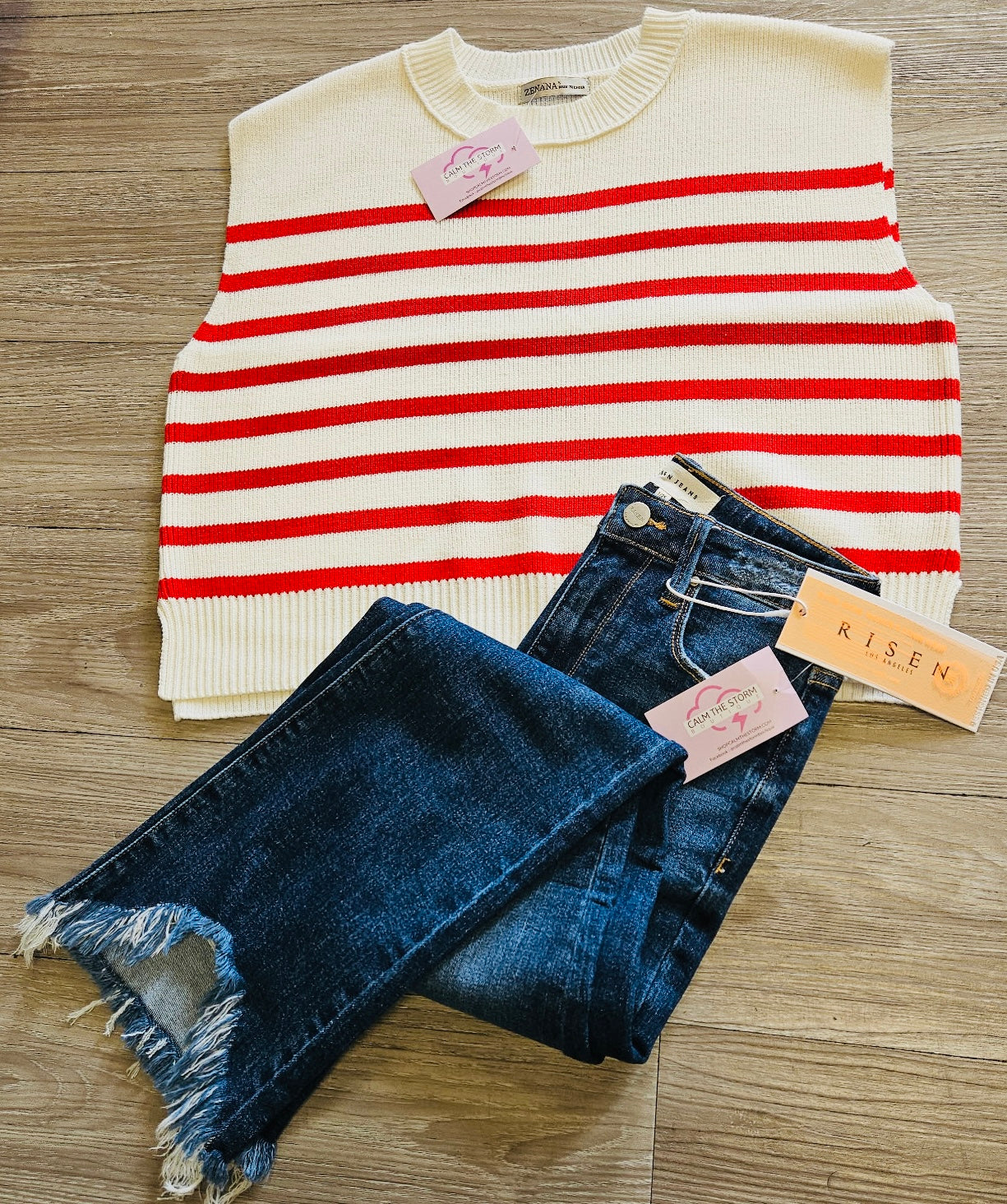 Striped Sweater Vest