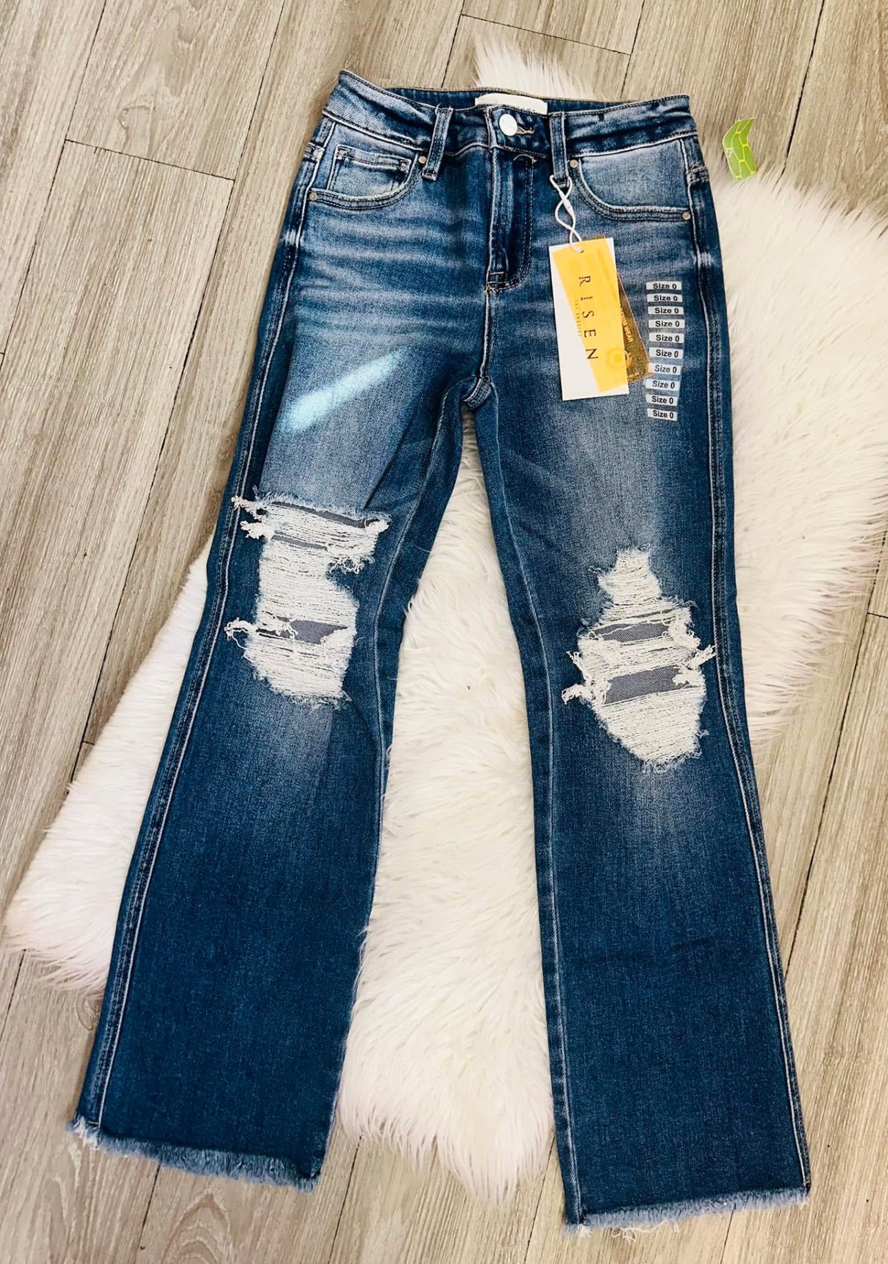 Curvy Bailey Jeans Risen