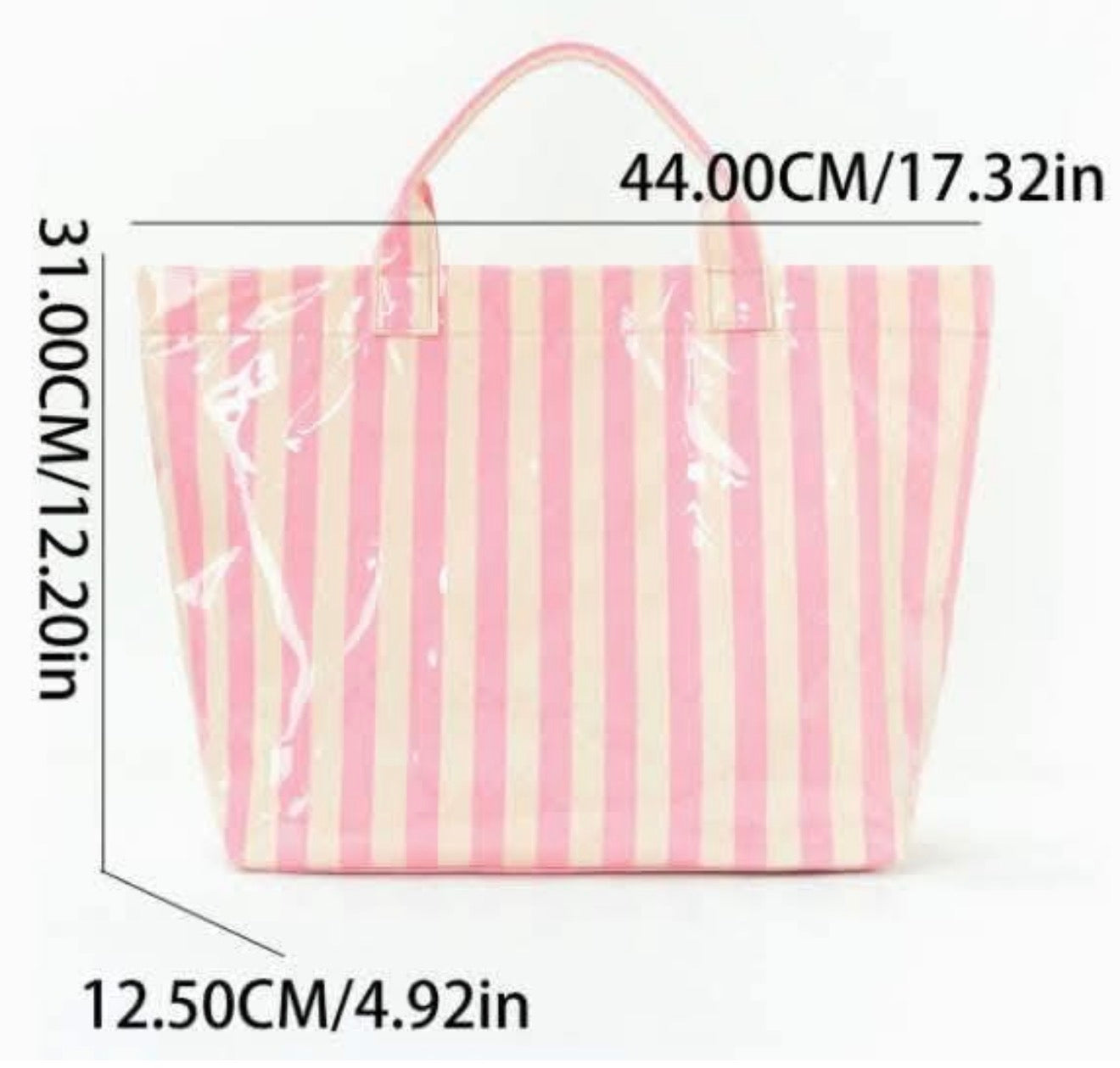 Viral Striped Tote