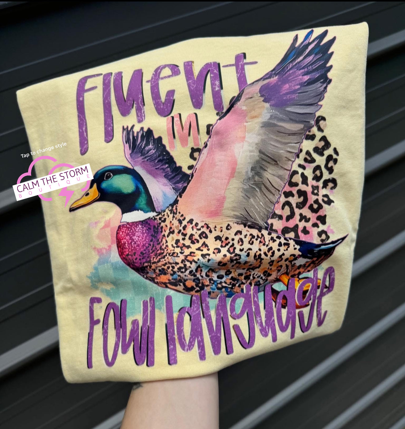 Fluent In Fowl Language Tee