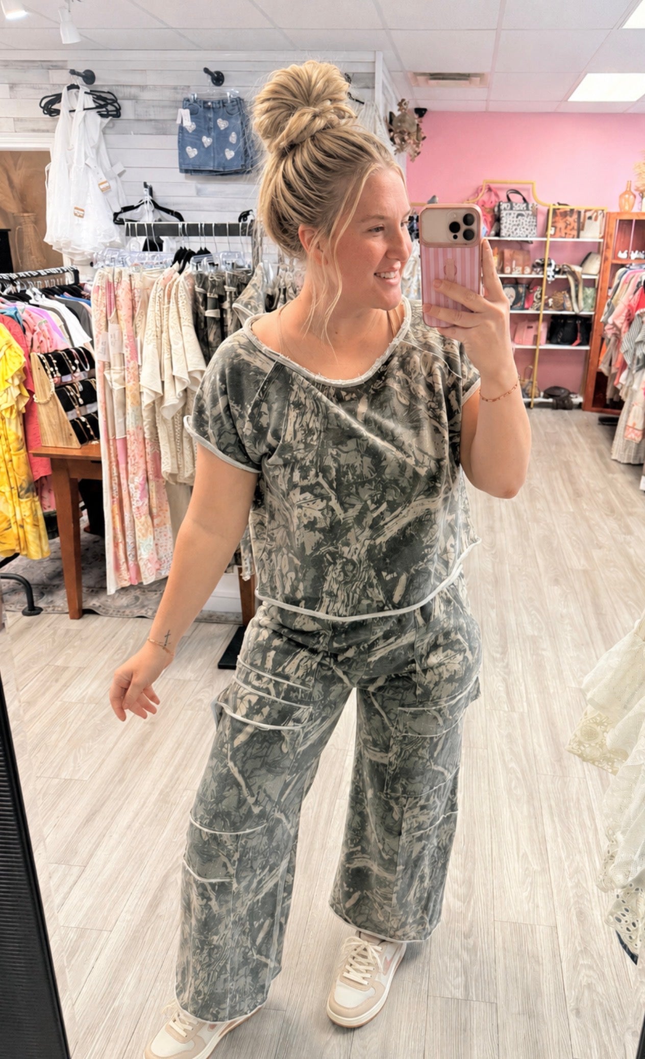 Camo Crop Top