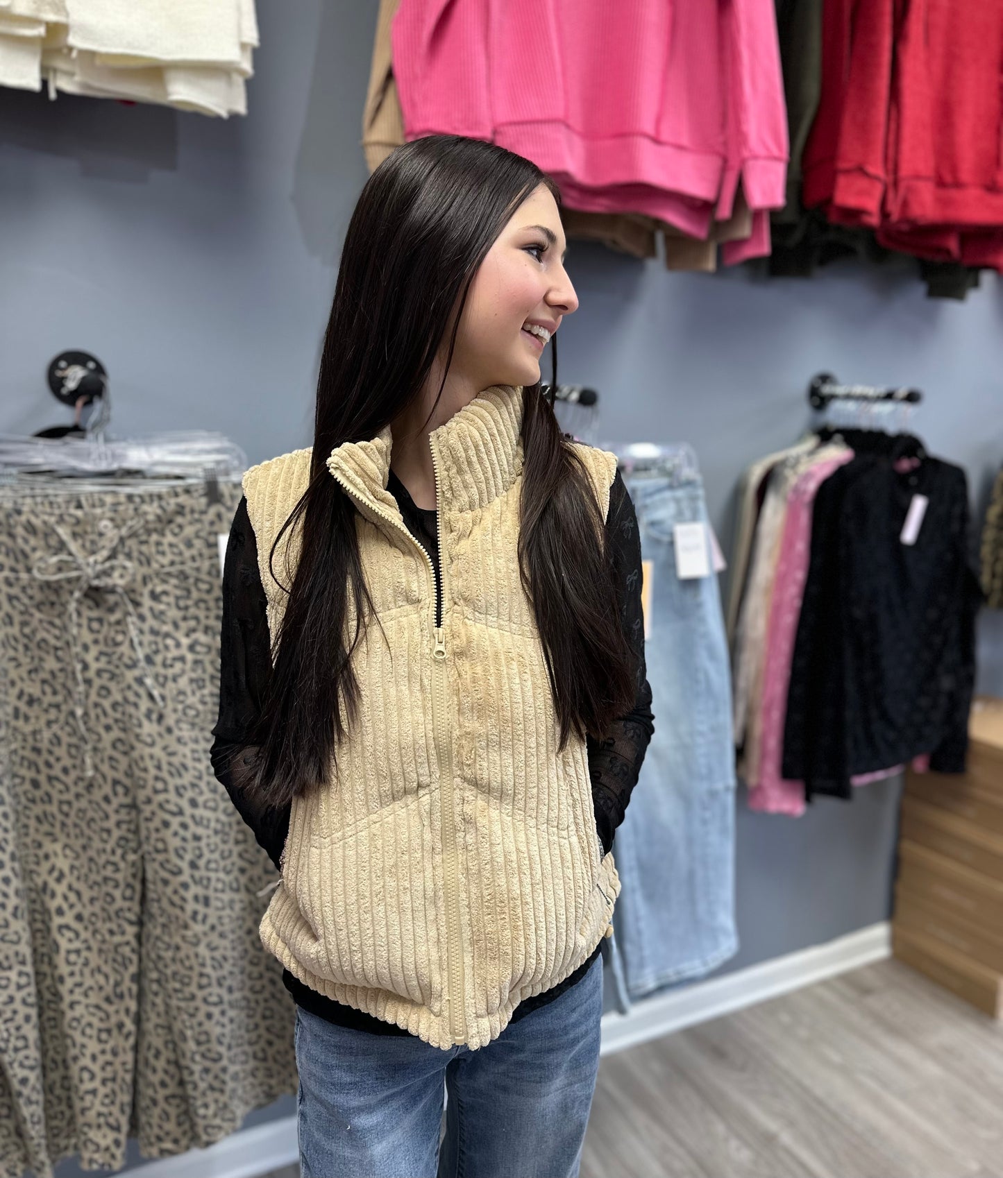 Textured Vest