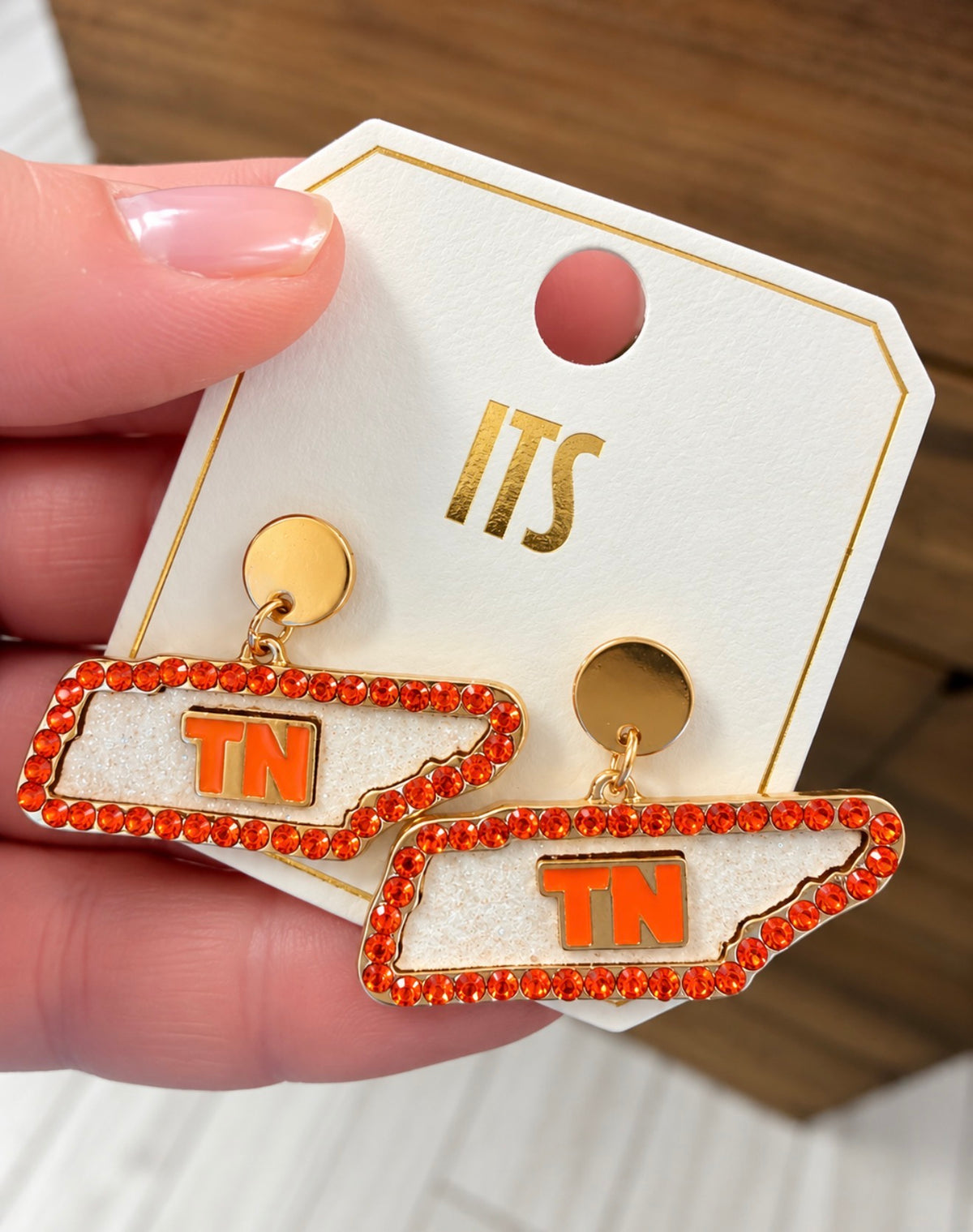 TN Rhinestone Earrings