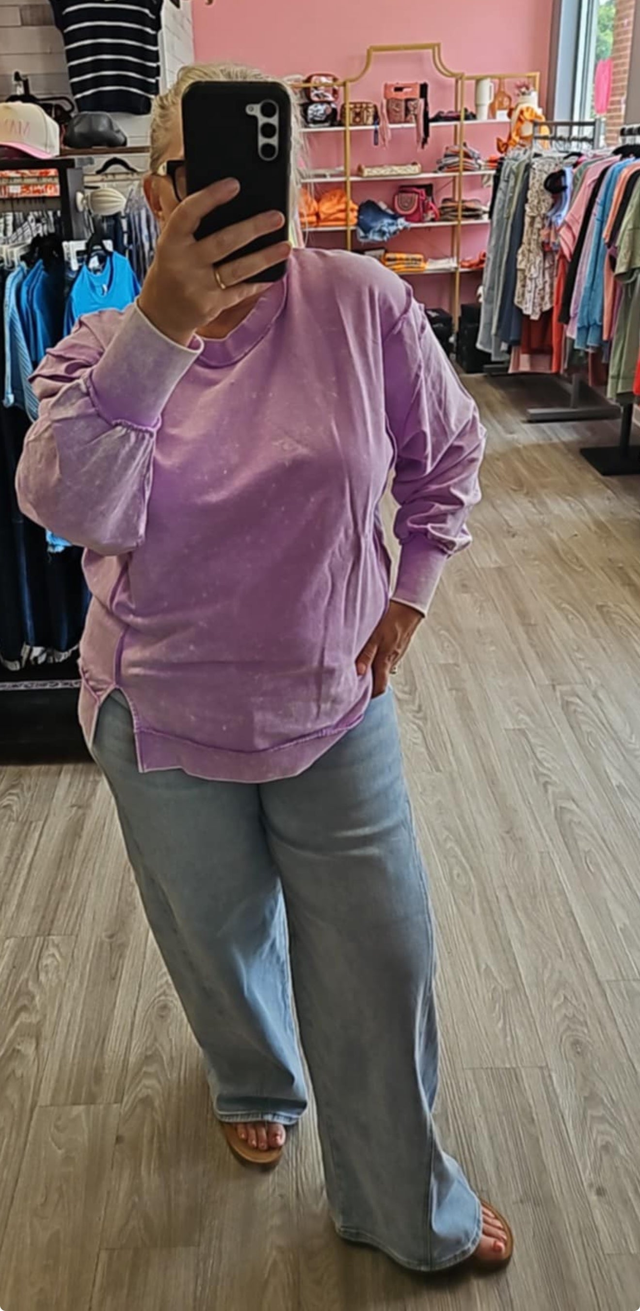 Curvy Wide Leg Risen