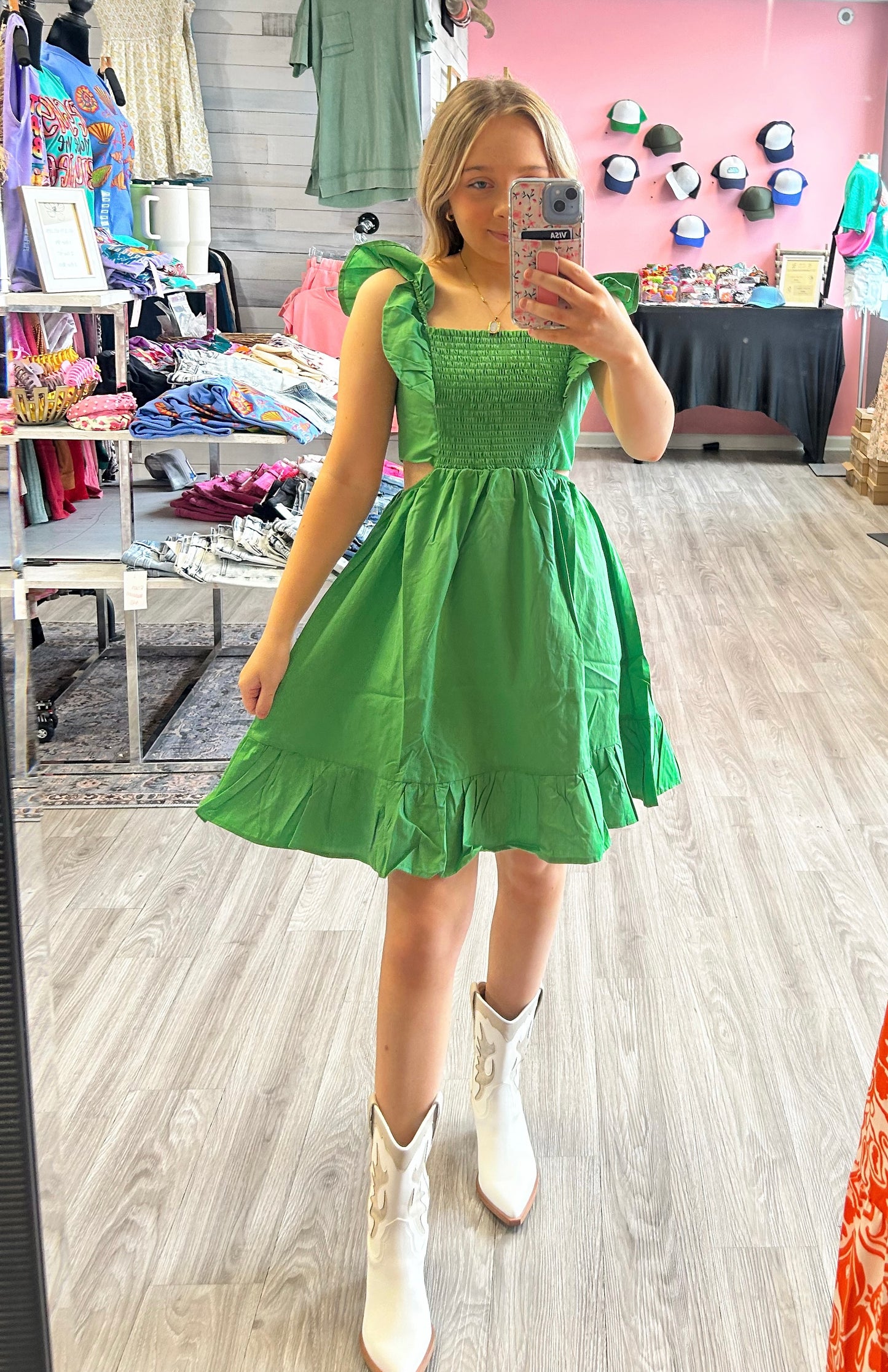 Peek-a-boo Dress