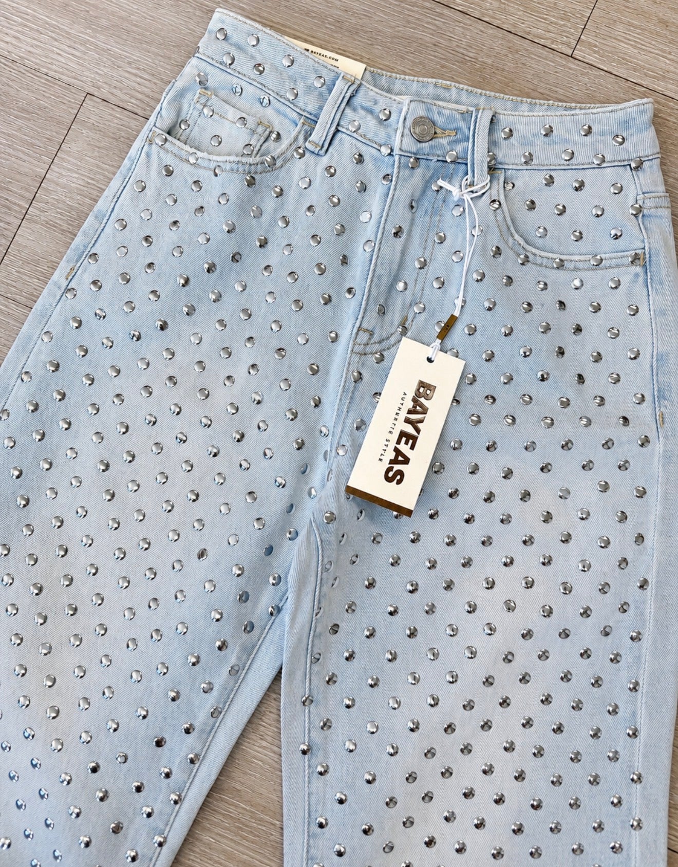 Studded Dream Relaxed 90's Jeans