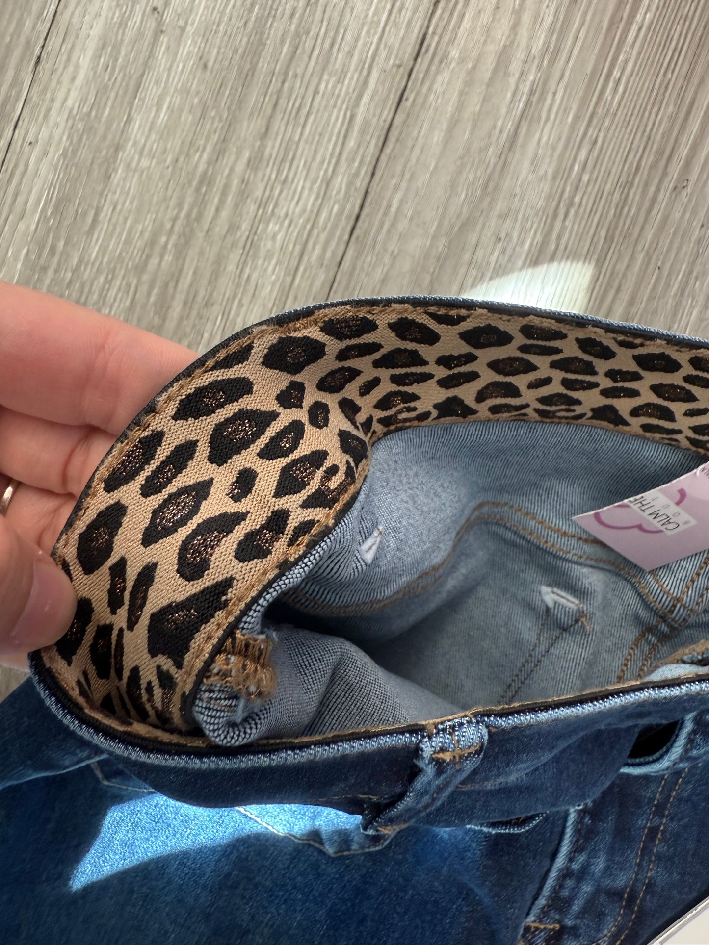 Curvy Dark Wash Flare Risen