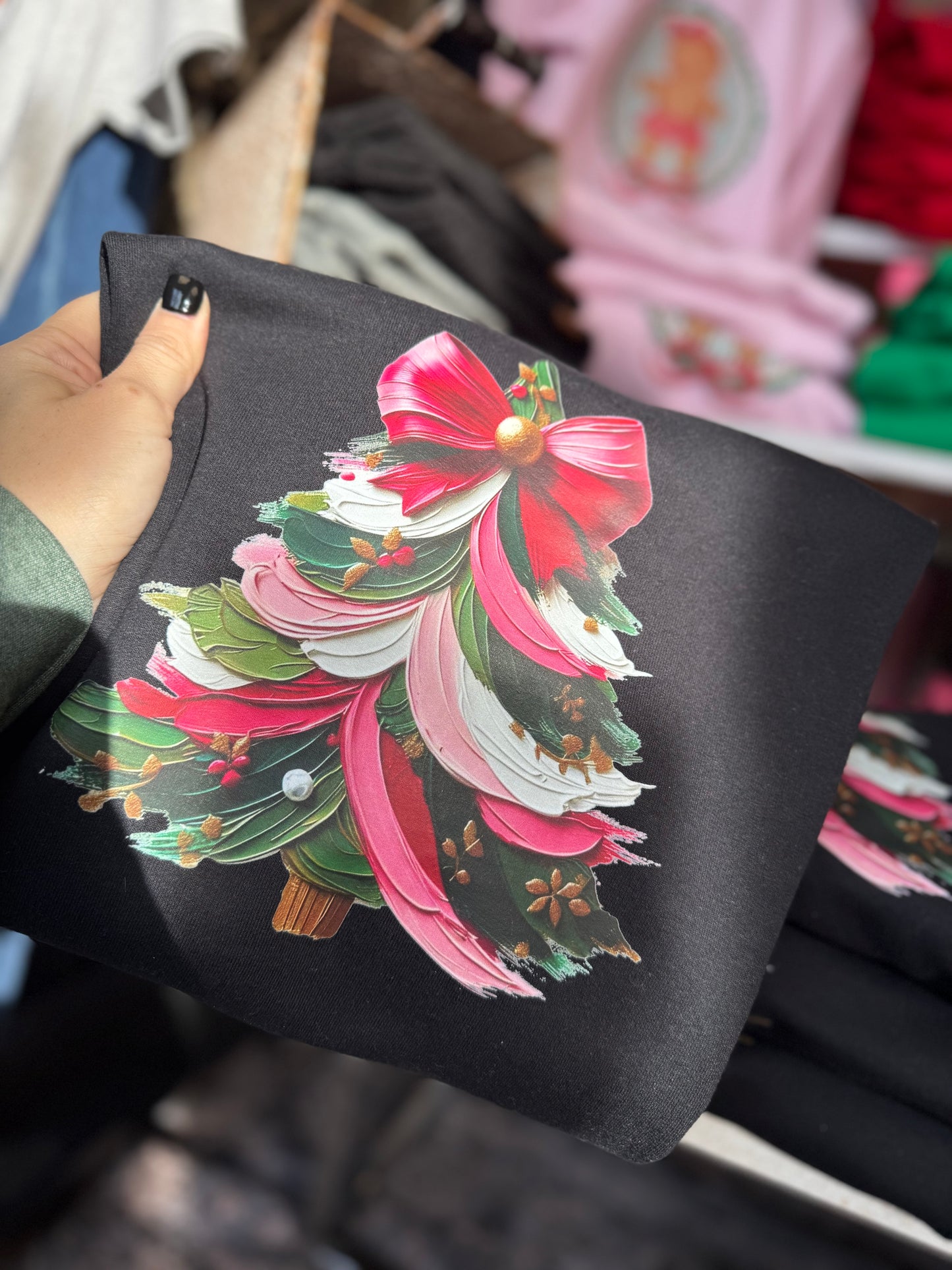 Painted Tree Crewneck