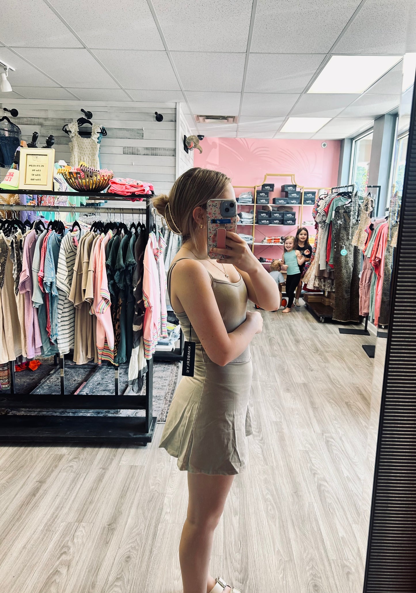 Let's Go Athleisure Dress with shorts