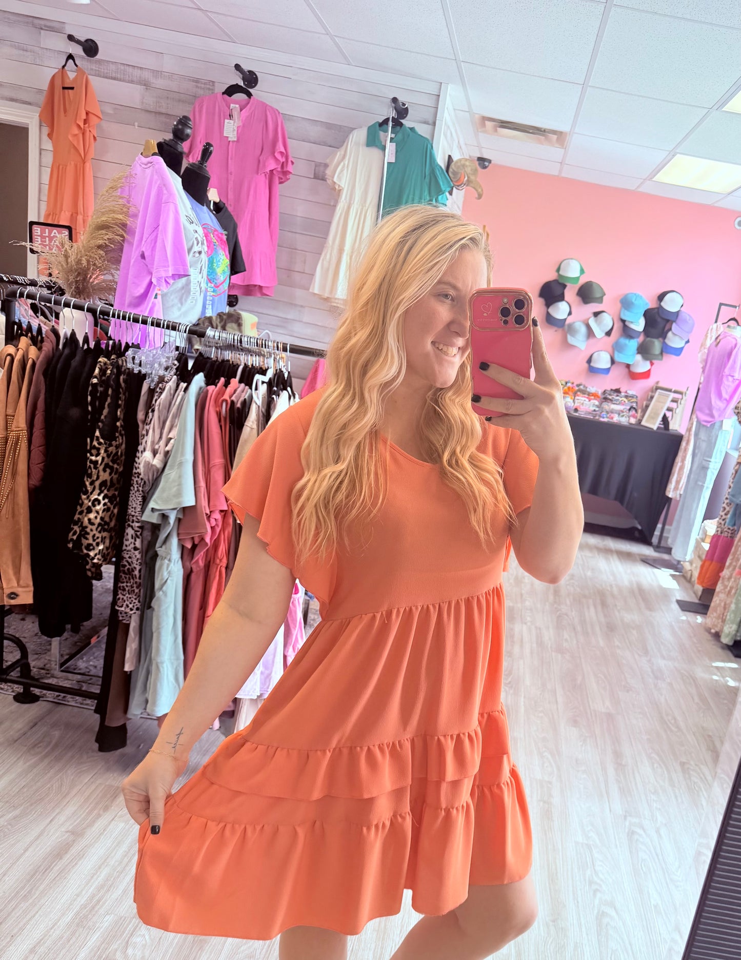 Peachy Dream Dress