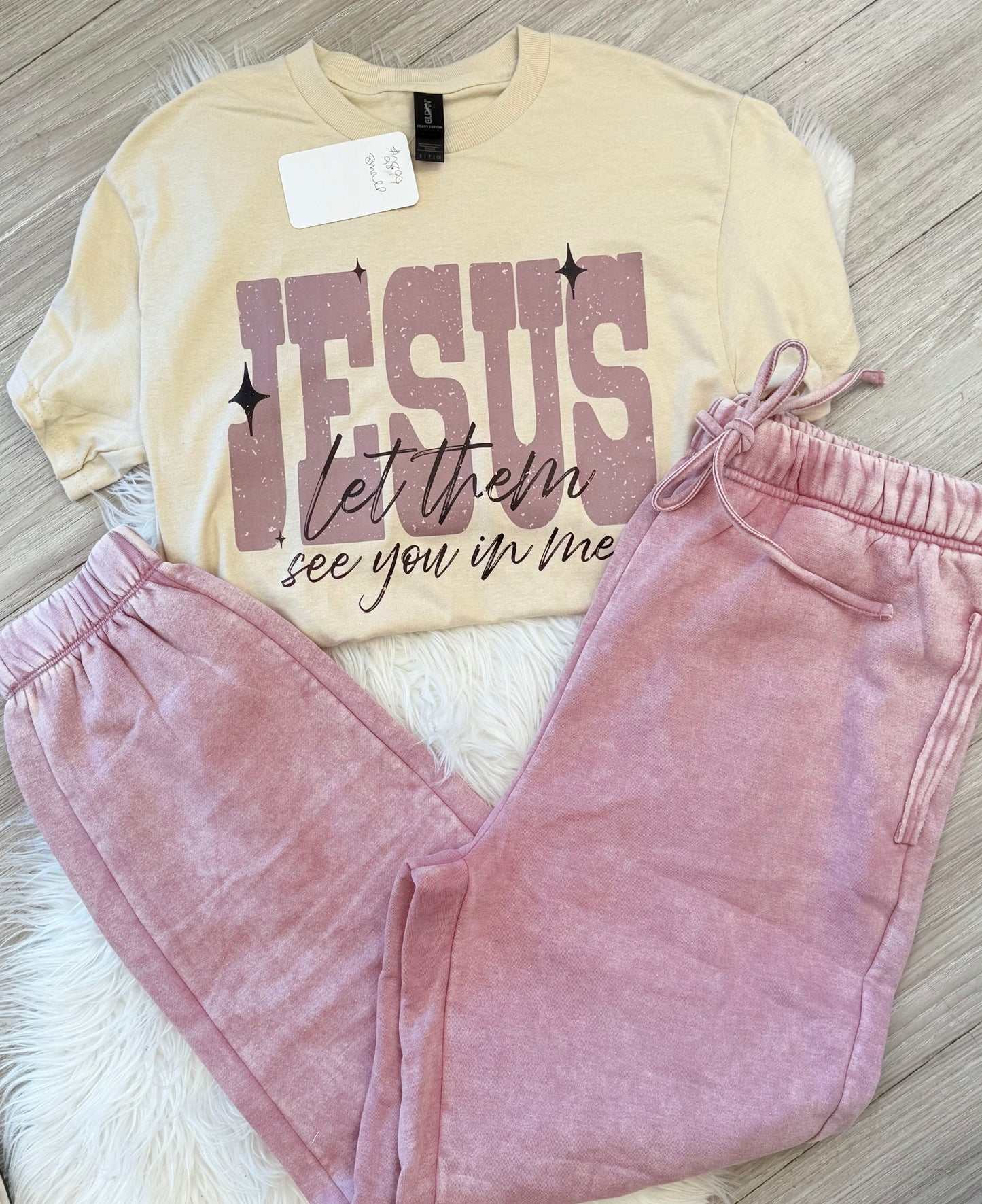 Curvy Acid Wash Joggers
