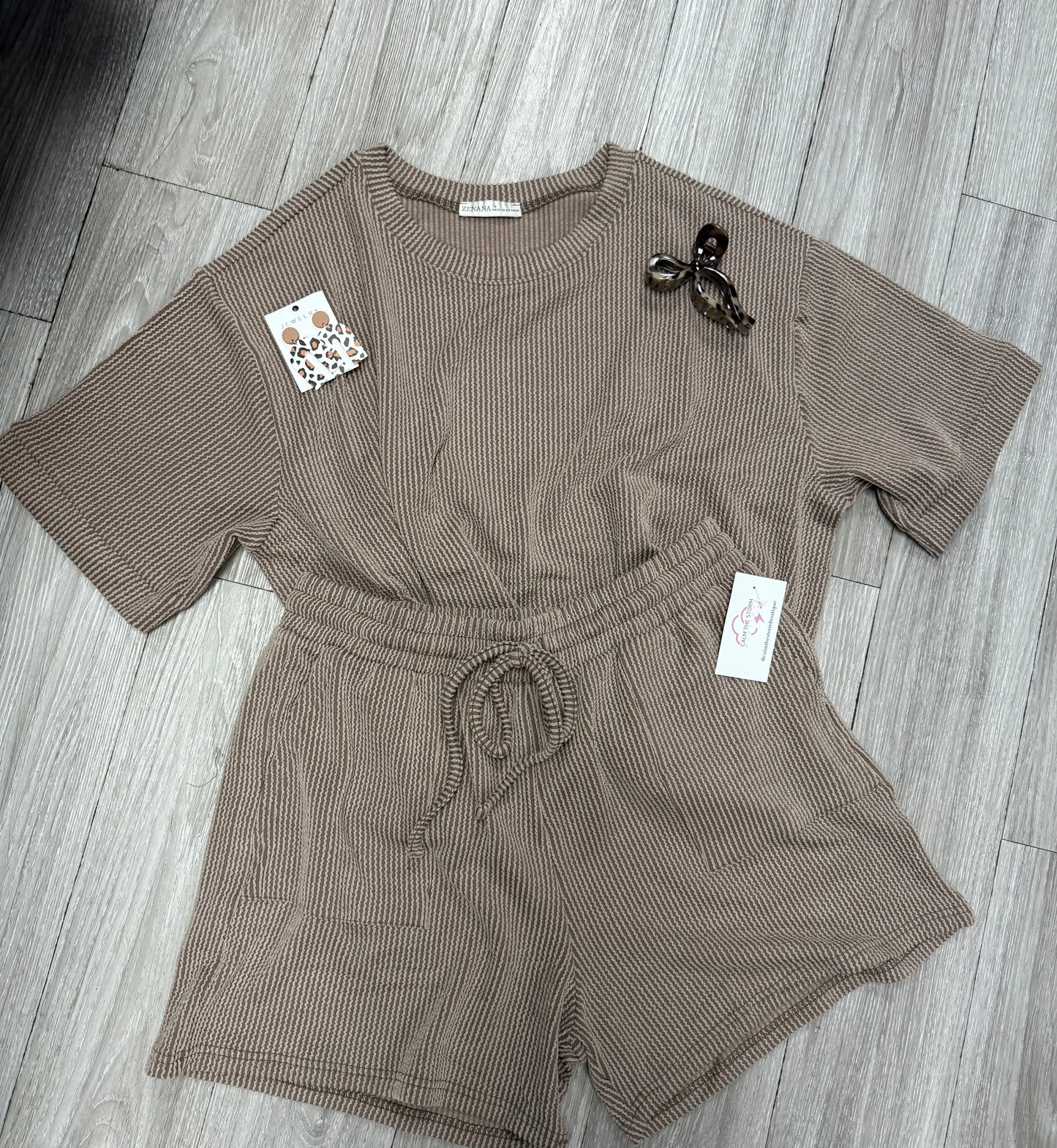 Curvy Ribbed Set