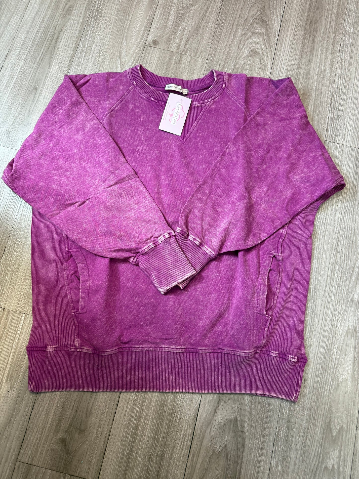 Curvy Pocket Sweatshirts