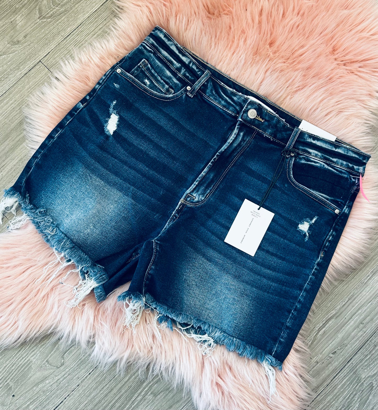Curvy Denim Shorts