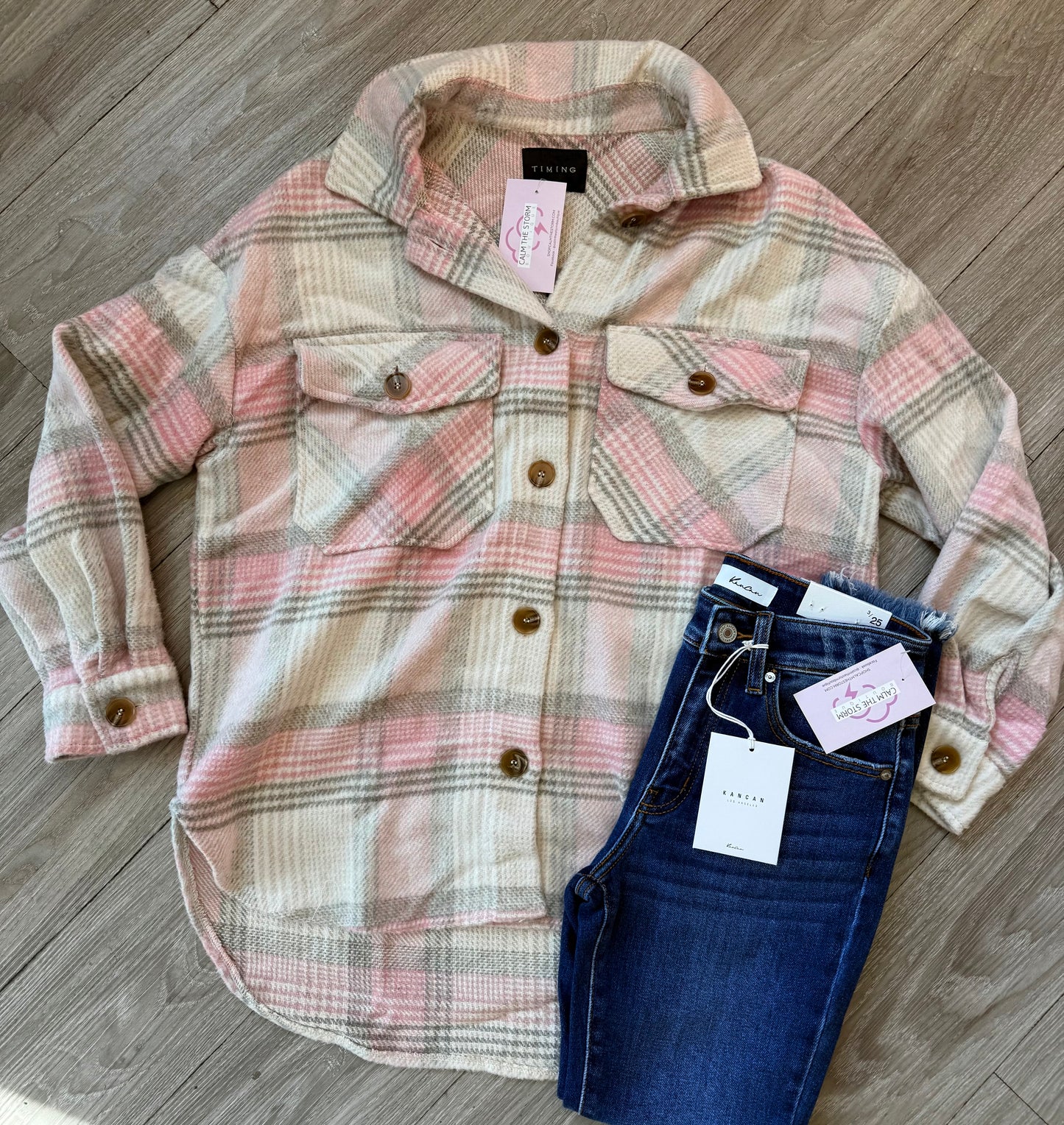 Pretty In Pink Shacket