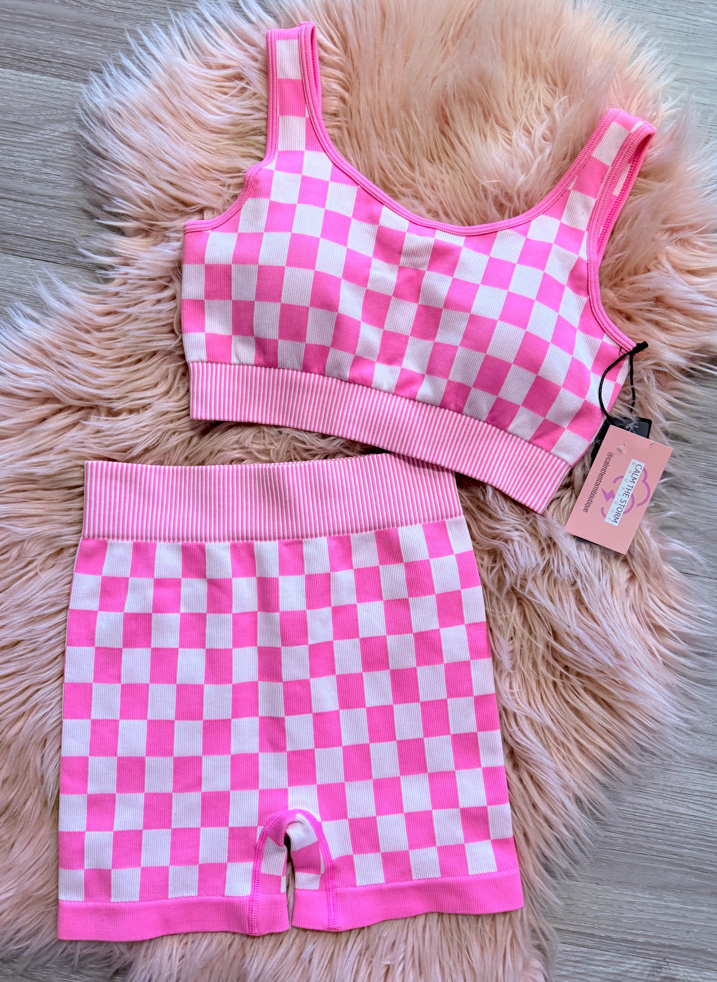 2pc Checkered Set