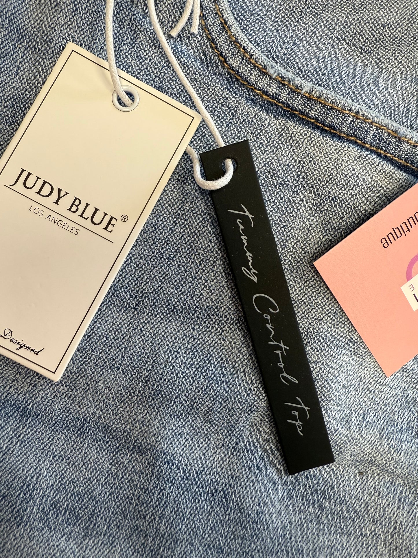 Curvy Judy Blue Tummy Control Shorts