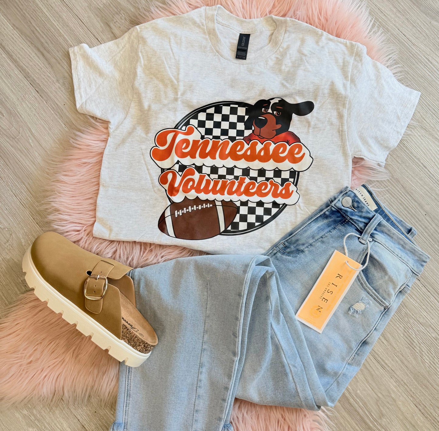 TN Checkered Smokey Tee