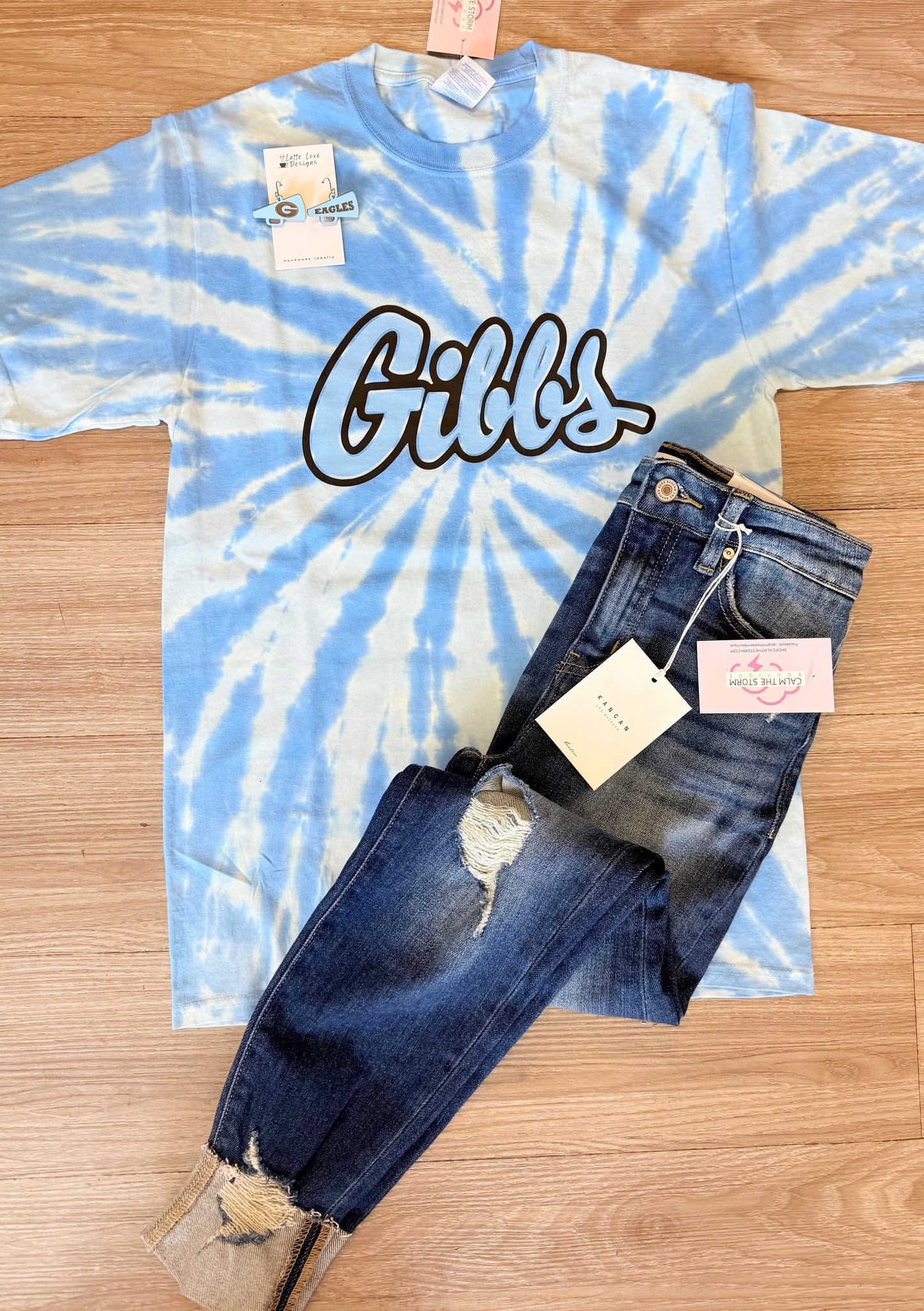 Gibbs Tie-Dye Tee
