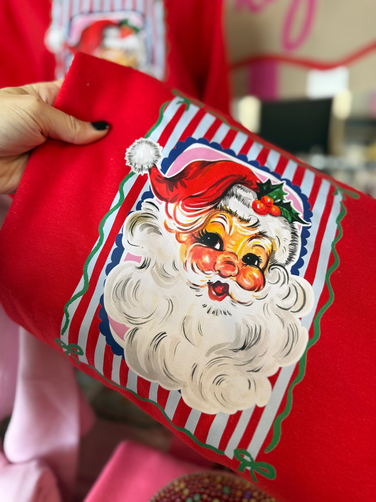 Vintage Santa Crewneck