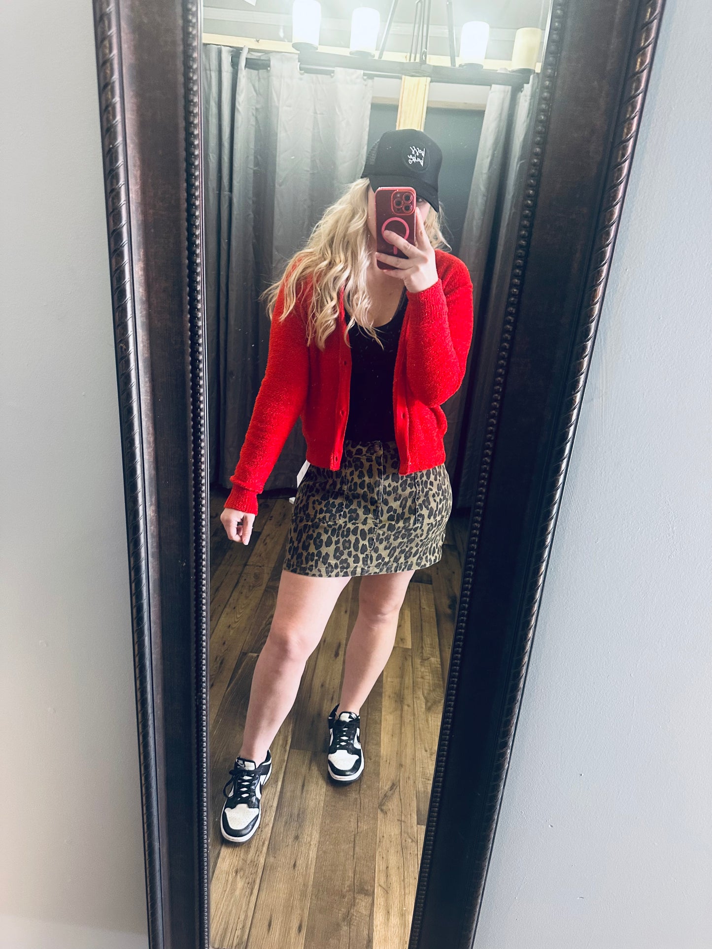 Wild For You Denim Skirt