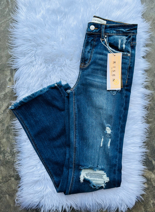 Mini Kick Flare Jeans