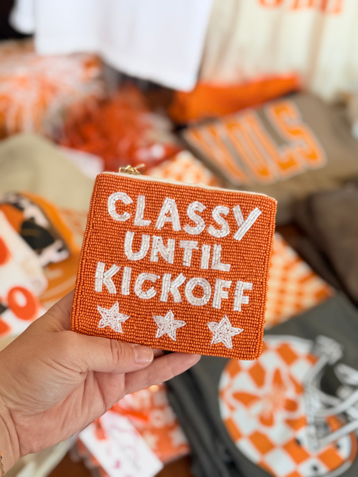 Classy Until Kickoff - Coin Purse