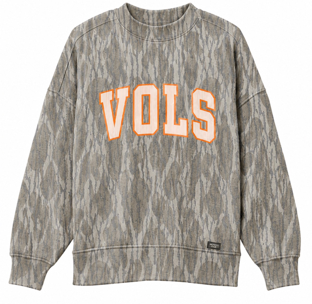 MOSSY OAK MOCK NECK VOLS