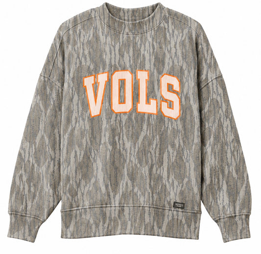 MOSSY OAK MOCK NECK VOLS