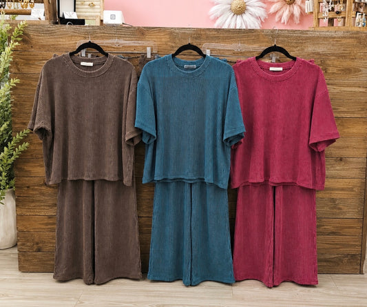 Ribbed 2pc Sets