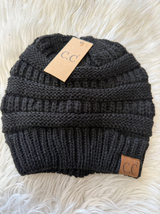 C.C Beanie Black