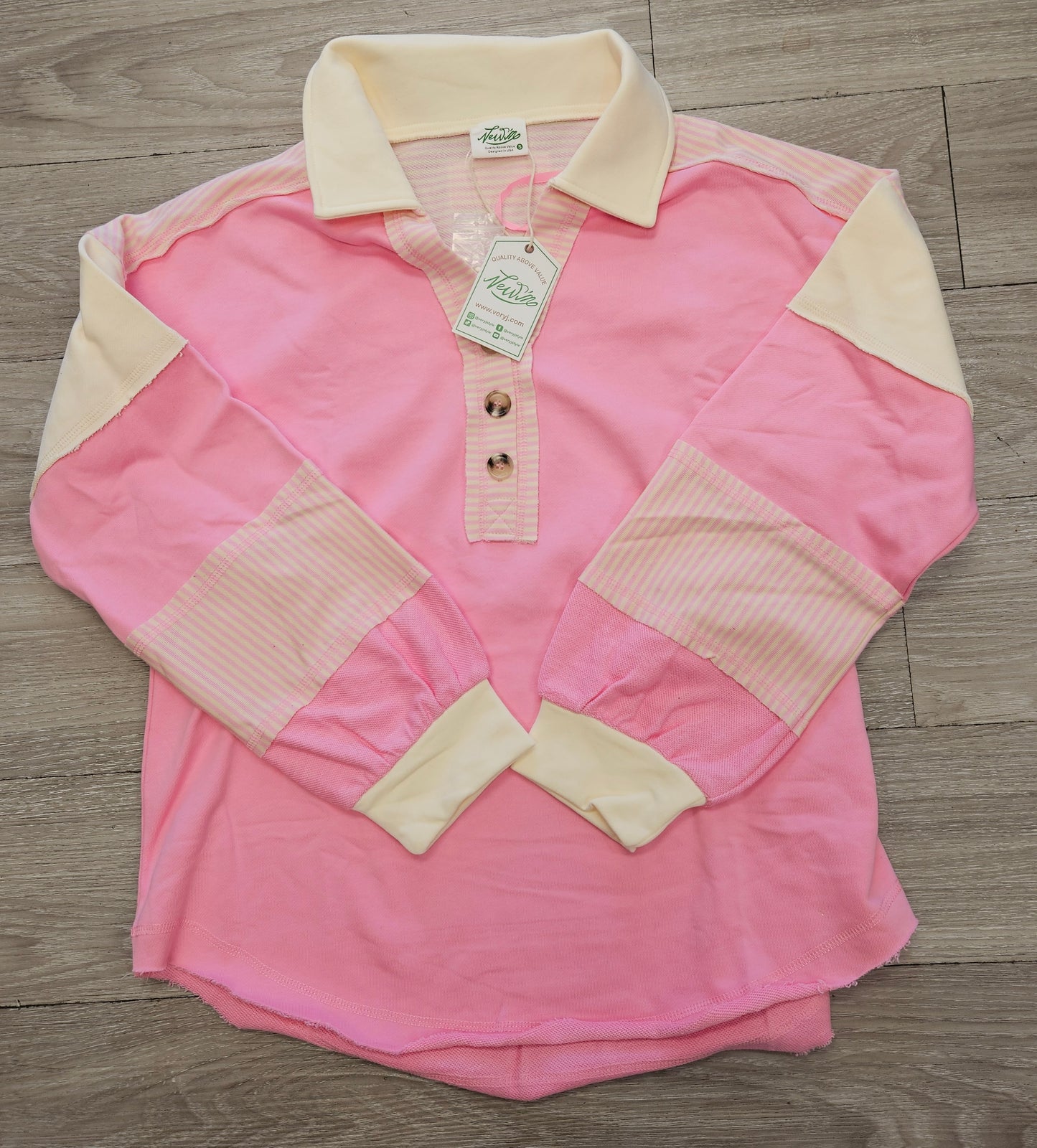 Preppy Polo + Cozy Sweatshirt