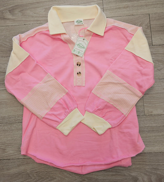 Preppy Polo + Cozy Sweatshirt