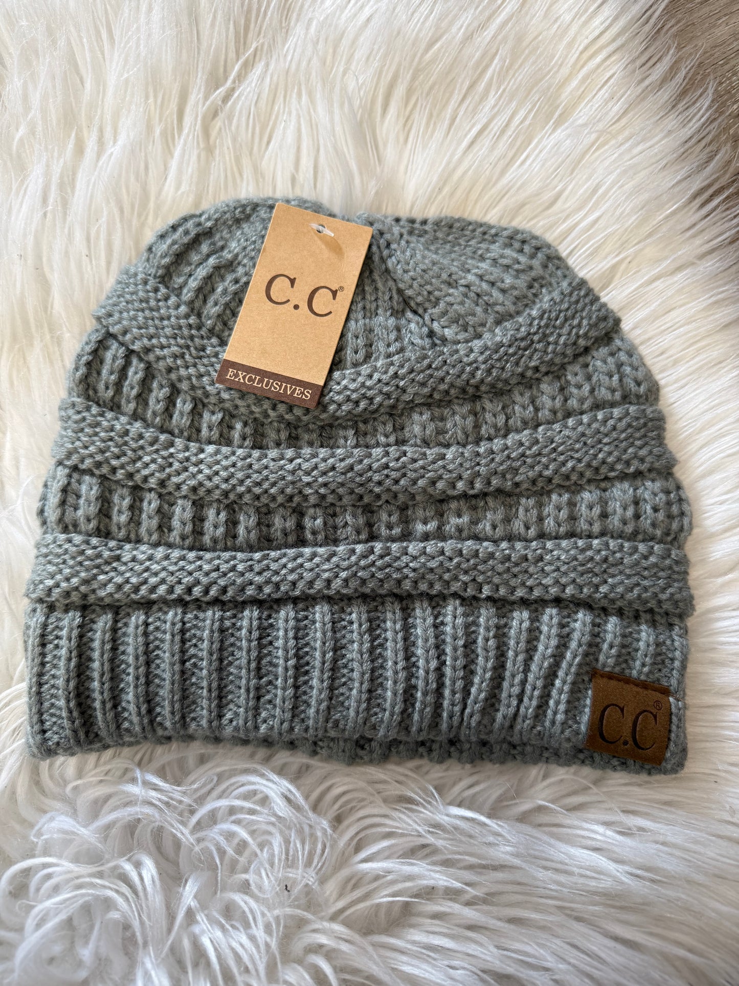 C.C Beanie Light Gray