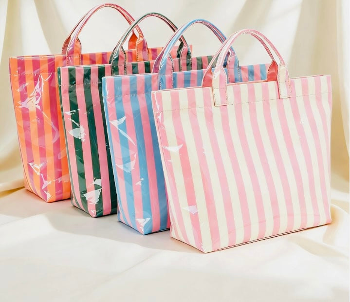 Viral Striped Tote