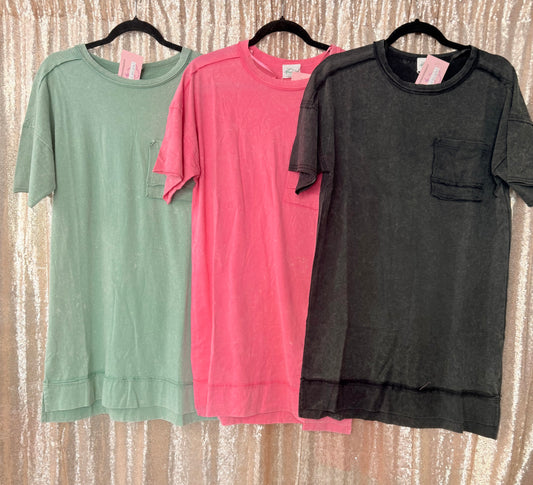 Pocket T Shirt Dress