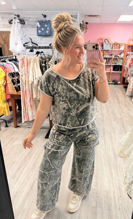 Camo Cargo Pants