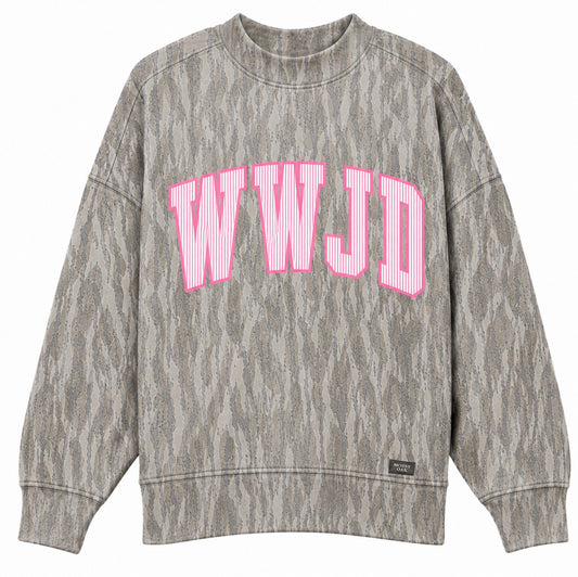 MOSSY OAK MOCK NECK WWJD