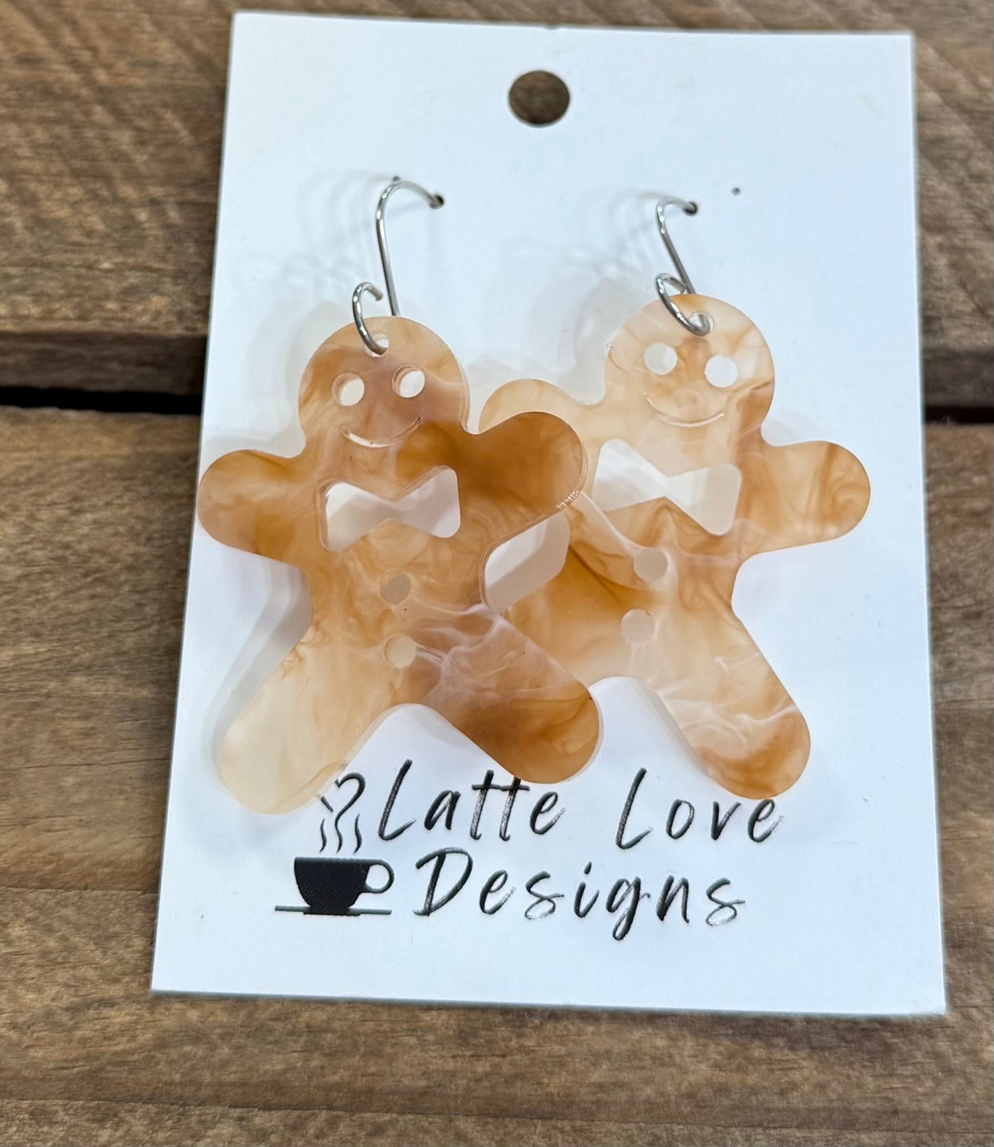 Gingerbread Earrings