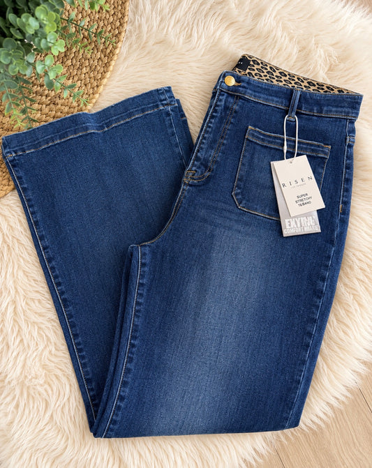 Curvy Risen Stretchy Comfort Band Flare