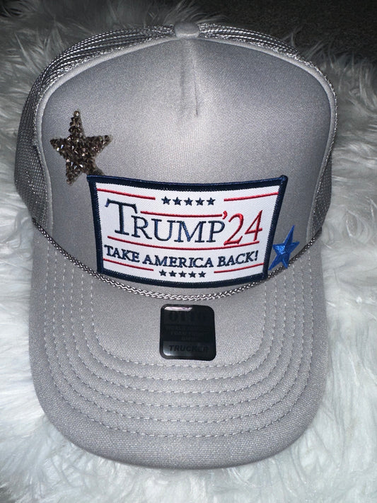 Embroidered Trump Trucker Hat