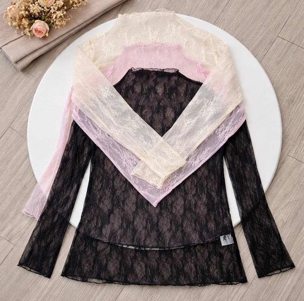 Curvy Lace Undershirt