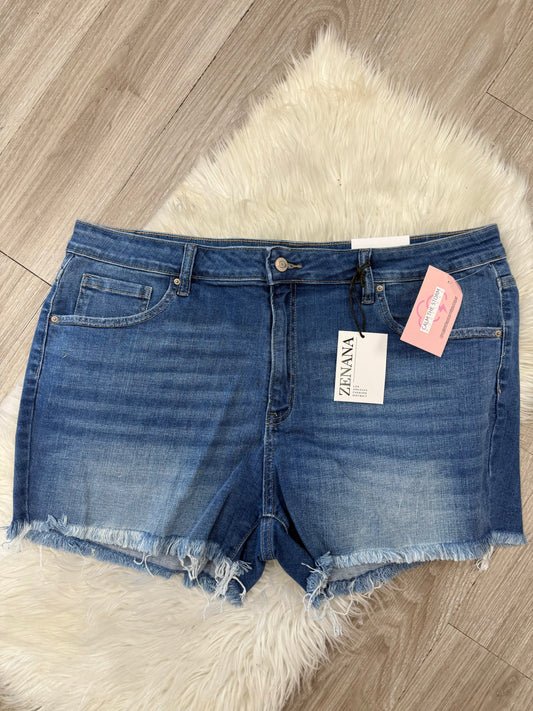 Curvy Denim Emma Shorts