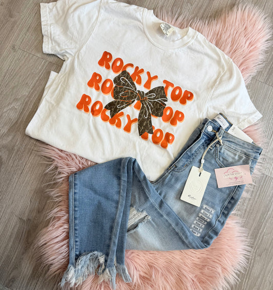Rocky Top + Camo Bow Tee