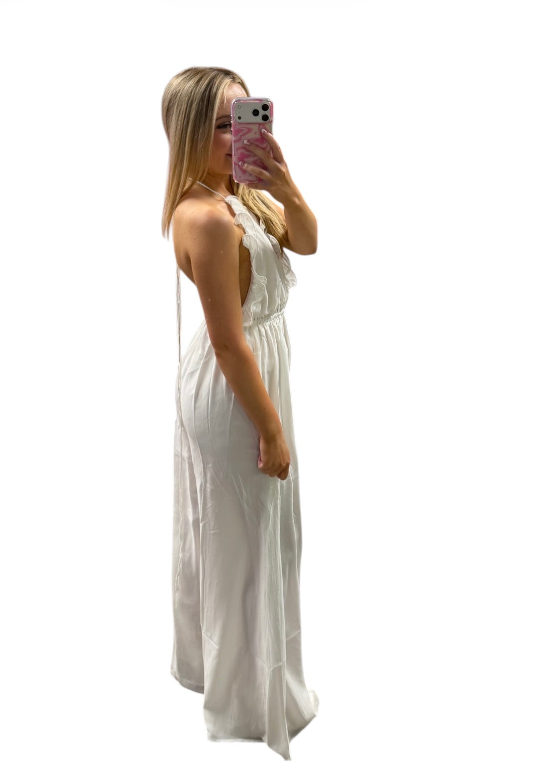 Forever Yours Ruffle Jumpsuit