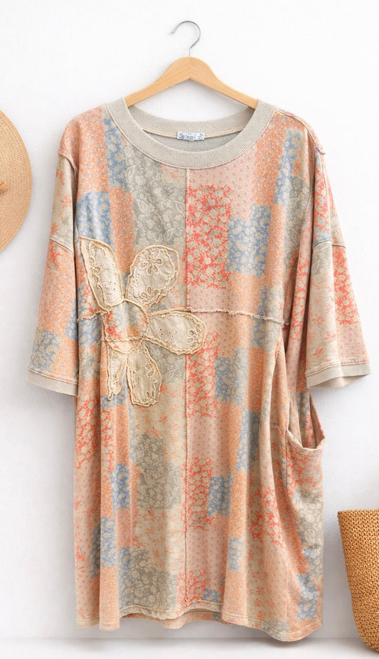 Curvy Vintage Meadow Dress