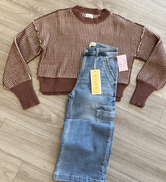 Amazing Grace Crop Sweater