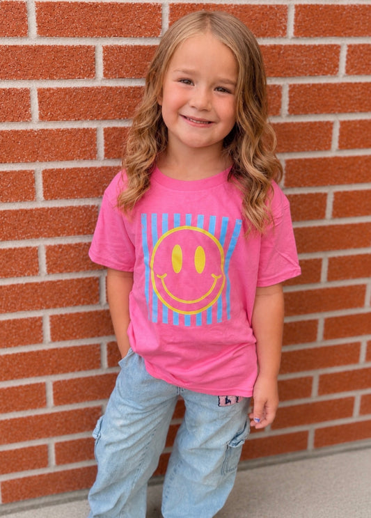 Girls Smiley Tee